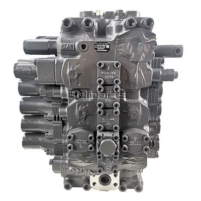 วาล์วควบคุมไฮดรอลิกของรถขุด SH200A5 KRJ10315 วาล์วควบคุมหลักไฮดรอลิกสำหรับ Sumitomo