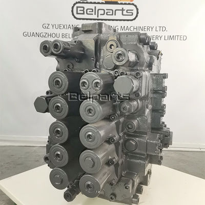 วาล์วควบคุมไฮดรอลิกของรถขุด SH200A5 KRJ10315 วาล์วควบคุมหลักไฮดรอลิกสำหรับ Sumitomo