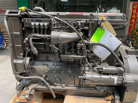 Excavator Part Engine Assy R800-7A QSX15 ชุดเครื่องยนต์ดีเซลสำหรับ Cummins