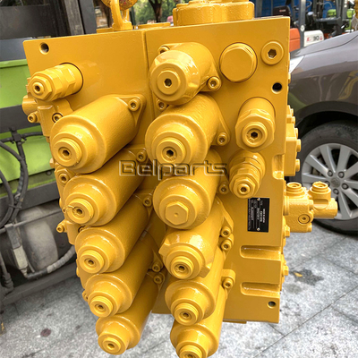 เครื่องขุดหิน วาล์วควบคุมหลักแบบไฮดรอลิก SY215C แบบควบคุมด้วยมือ