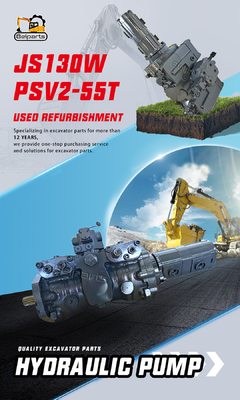 PSV2-55T JS130W เครื่องขุดแคลน