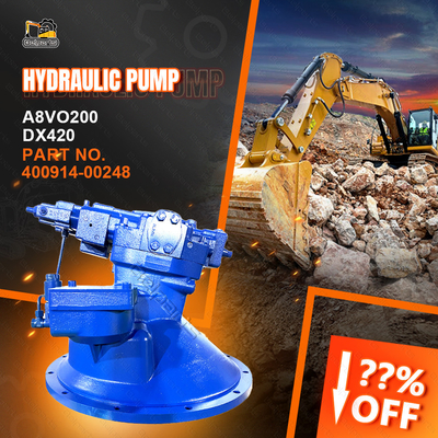 A8V0200 DX420 SOLAR420LC-V Excavator Hydraulic Pump 401-00255 สําหรับ Doosan
