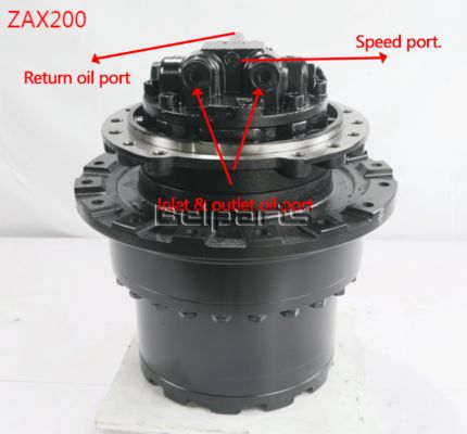 รถขุด Belparts HMGF36 ZX200 ZX200-6 มอเตอร์เดินทางไฮดรอลิกน้ำมันรั่วซ่อม 9168003 9195451