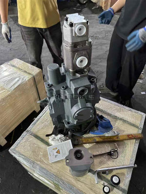 Rexroth A10vd43 Kobelco Sk60 ปั๊มไฮดรอลิก สําหรับอะไหล่เครื่องขุด 2437U486F1 ปั๊มพิสตองแกน OEM