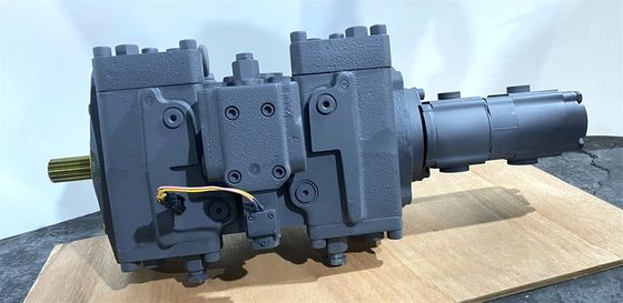 JS150LC ปั๊มไฮดรอลิกหลักสําหรับ JCB เครื่องขุดอะไหล่ PSV2-60T 20640-44020 ปั๊มพิสตองแกน
