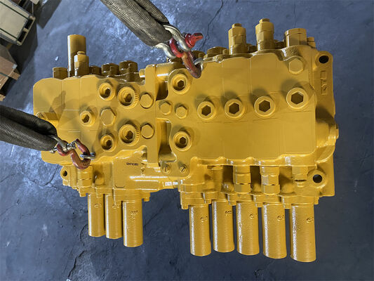 E200B วาล์วควบคุมหลัก 096-4489 วาล์วควบคุมหลักแบบไฮดรอลิกของเครื่องขุดที่ใช้เดิม GP OEM