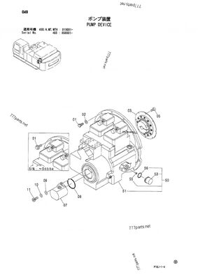 ZX460LCH-HCME,9184686 4432815 9199338,ZX470-5G, ZX470H-5G, ZX470LC-5G, ZX470LCH-5G, ZX470LCR-5G, ZX470R-5G, ZX480MT, ZX480MTH, ZX500LC, ZX500LCH ปั๊มไฮดรอลิกหลักสำหรับ Hitachi