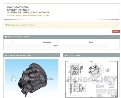 YF10V00002F2,K3V112DP-114R-1E02 SK235SRLC-2,SK235SRLC-1E, SK235SR-1E, SK235SRNLC-1E, SK235SRNLC-1ES,SK235SR-1ES อะไหล่ปั๊มไฮดรอลิก Kobelco