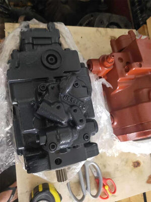 ปั๊มไฮดรอลิก PC30MR-2 สำหรับอะไหล่รถขุด Komatsu 708-1S-00252 708-1S-00254 ปั๊มลูกสูบแนวแกน