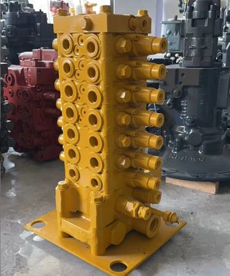PC60-7 ไฮดรอลิก แคลปควบคุมหลัก Assy สําหรับ Komatsu Excavator อะไหล่ 723-26-11100 723-26-10104 723-26-10102 723-26-10101 แคลปควบคุมหลัก OEMtrol Valve
