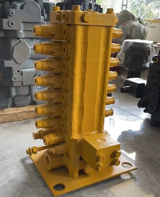 PC60-7 ไฮดรอลิก แคลปควบคุมหลัก Assy สําหรับ Komatsu Excavator อะไหล่ 723-26-11100 723-26-10104 723-26-10102 723-26-10101 แคลปควบคุมหลัก OEMtrol Valve