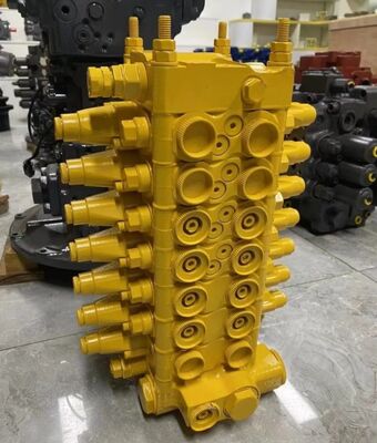 PC60-7 ไฮดรอลิก แคลปควบคุมหลัก Assy สําหรับ Komatsu Excavator อะไหล่ 723-26-11100 723-26-10104 723-26-10102 723-26-10101 แคลปควบคุมหลัก OEMtrol Valve