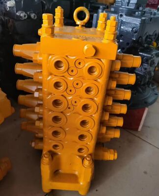 PC60-7 ไฮดรอลิก แคลปควบคุมหลัก Assy สําหรับ Komatsu Excavator อะไหล่ 723-26-11100 723-26-10104 723-26-10102 723-26-10101 แคลปควบคุมหลัก OEMtrol Valve