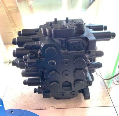 วาล์วควบคุมหลักไฮดรอลิก SK200-6E สำหรับอะไหล่รถขุด Kobelco YN30V00079F1 YN30V00079F2 KMX15YD YN30V00025F1 วาล์วควบคุมหลัก OEM