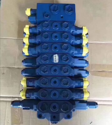 SK60C วาล์วควบคุมไฮดรอลิก Assy สำหรับ Kobelco Excavator อะไหล่ผู้จัดจำหน่าย OEM