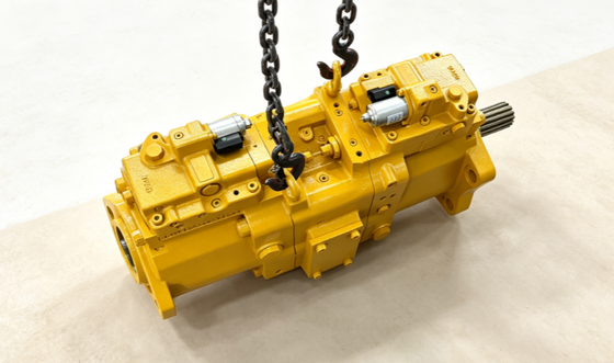 K7V160DTP1Y7R-1E05 326GC 330GC E326GC E330GC ปั๊มแกนไฮดรอลิก 17T สปไลน์ มาตรฐานอเมริกันสําหรับการประกอบปั๊มพิสตันเครื่องขุด