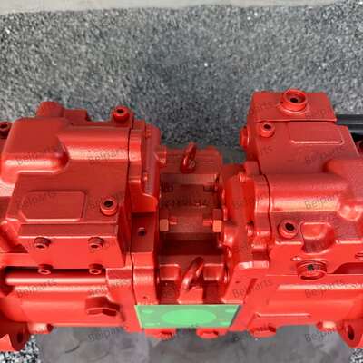K5V80DTP-HNOV-12T ปั๊มไฮดรอลิกตามสั่ง โดยไม่มี PTO เครื่องจักรกลก่อสร้าง