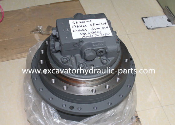 SK200-6 อุปกรณ์การเดินทางไดรฟ์สุดท้าย Assy, SK200-6 Travel Motor สำหรับ Kobelco Excavator