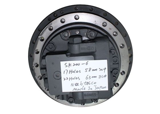 SK200-6 อุปกรณ์การเดินทางไดรฟ์สุดท้าย Assy, SK200-6 Travel Motor สำหรับ Kobelco Excavator