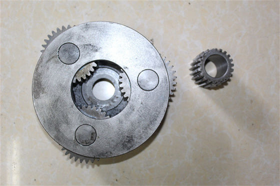 Travel Gearbox 2nd Carrier และ Sun Gear Hitachi Planetary Gear Parts EX60 1025080 3080617